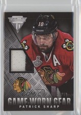 2013-14 Panini Titanium Game-Worn Gear Prime 33/50 Patrick Sharp #GG-PS