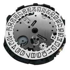 6 Hands Watch Quartz Movement For VR32B VR32 Watch Repairing Part WIth Battery