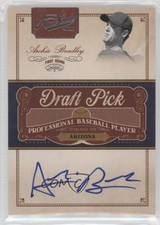 2011 Playoff Prime Cuts Draft Pick Signatures 61/249 Archie Bradley #AB Auto 3d5
