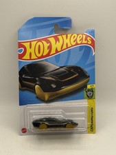Hot Wheels Experimotors Coupe Clip (Black and Gold) - 1:64 Diecast Car