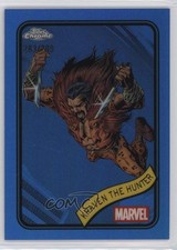 2025 Topps Chrome Marvel Comics Blue Refractor /299 Kraven The Hunter #18 04qn