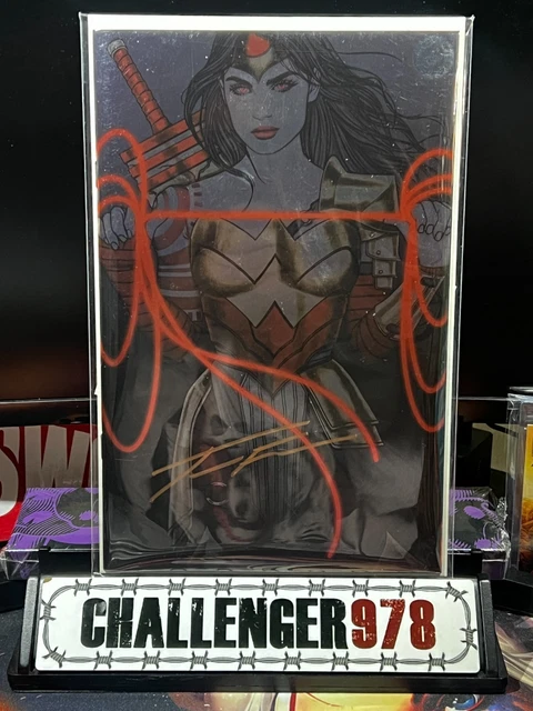 Absolute Wonder Woman #6 Jenny Frison FOIL SIGNED w/ COA - c2e2 Exclusive