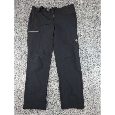 Mountain Hardwear Chockstone Hiking Pants Mens 34x32 Black Softshell