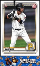 Nick Gonzales 1st 2020 Bowman Draft #BD-81 Pittsburgh Pirates