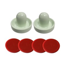 Gold Standard Games Tournament Pro Air Hockey Kit - 2 Mallets, 4 Red Pucks -