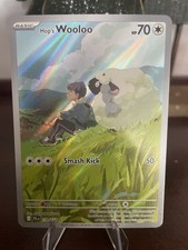 Pokémon Hop's Wooloo Illustration Rare Holo Card 170/159 70HP Journey Together