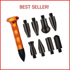 Paintless Dent Repair Kits，Car Body Dent Removal Tools Knockdown Tips Tools Meta