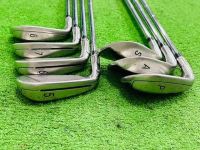 TaylorMade M4 アイアン 5I〜SW 8本セット フレックスS Taylormade M4 Iron Set 5-8+PW+AW+SW RH Reax Steel Japan Spec 90