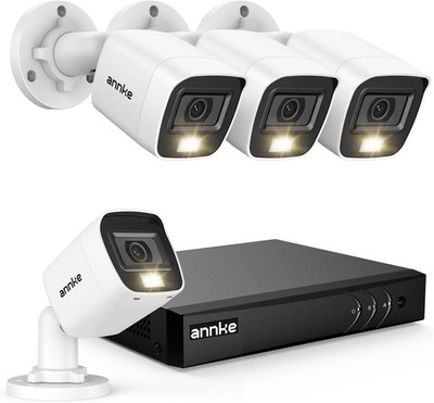 8CH 3K Lite Wired Security Camera System, H.65+ DVR with AI Human/Vehicle Detect