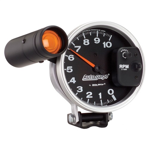 Auto Meter Tachometer Gauge 233904; Auto Gage 10000 RPM 5 in. Monster Shift-Lite - 第 2/3 張圖片