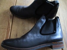 Maripe,bequeme edel Chelsea ,weiches Echtleder, 40-40,5,Schwarz