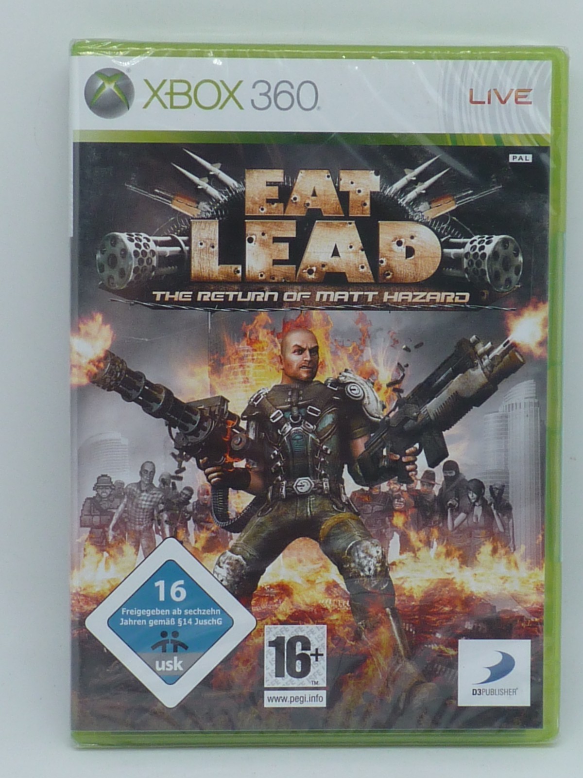 jeu video Eat Lead: The Return of Matt Hazard - Xbox 360