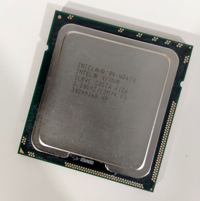 Intel Xeon Processor W3670 CPU 3.20GHz/12M 6-Core/12-Threads L3 12MB