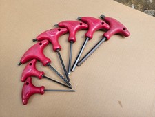 Set Of 7 Mac Tools Hkta Sae Hex Keys 18 Tp 38 Made In Japan Worn But Usable
