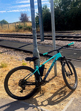 Trek 29in Hardtail Mountain Bike M, Front Suspension, Hydraulic, Teal
