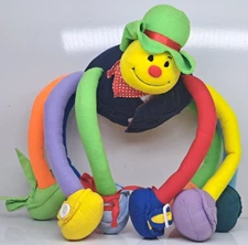 MOTHERCARE Sheriff Spider Plush Soft Toy Learn To Dress- Zip Button Tie Etc.