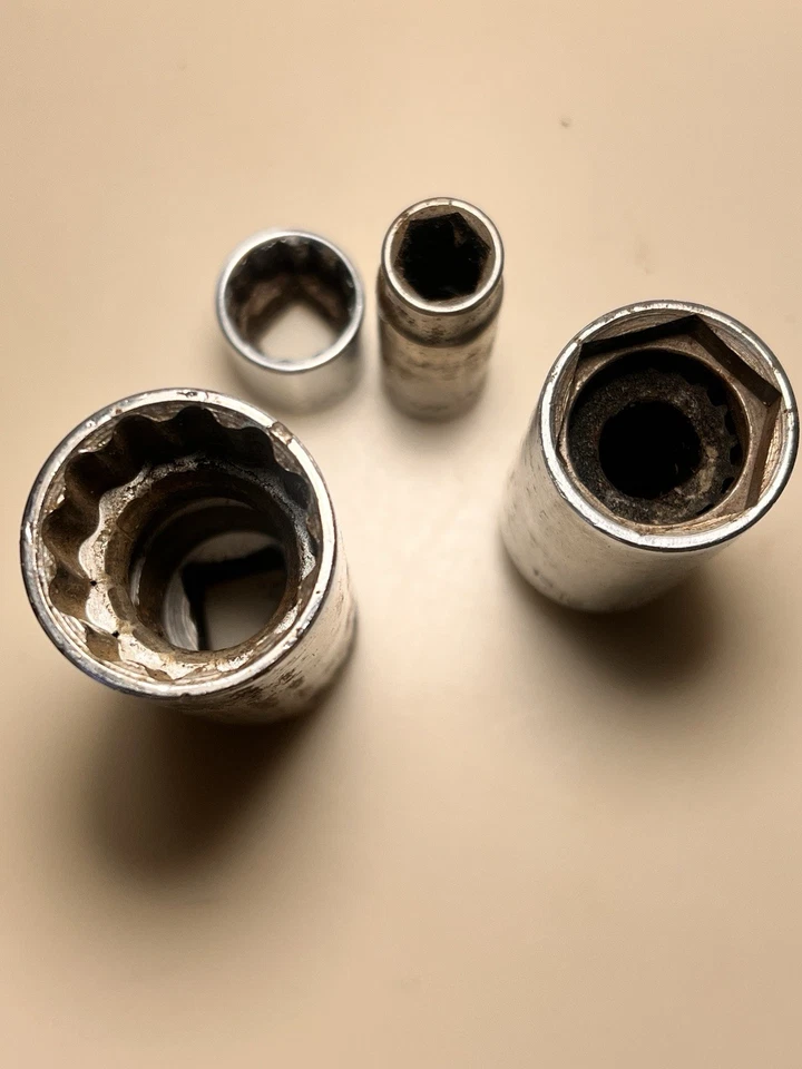 Lot Of Sockets Misc Brands John Deere Bonney Husky Made In The USA  - Image 4 of 4