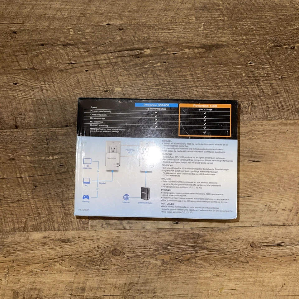 Trendnet Powerline 1200 Av2 Adapter Kit  - Image 2 of 4