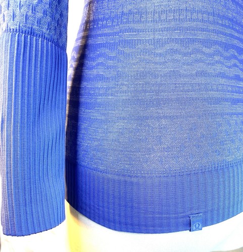 Lululemon Rest Less Hoodie Gr. 2 blau Langarm sportliches Oberteil - Bild 6 von 17