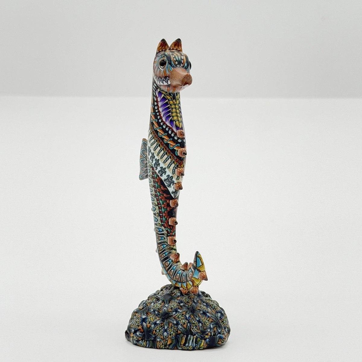 Jon Stuart Anderson Baby Sea Horse Sculpture 2025 Signed COA