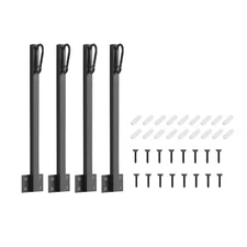 4Pcs Outdoor Light Poles Garden Atmosphere Light Hanger for with Mounting