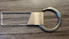 GUCCI Acrylic  Steel Keychain - 100 Authentic - Used