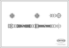 Flexible de frein Mitsubishi OUTLANDER