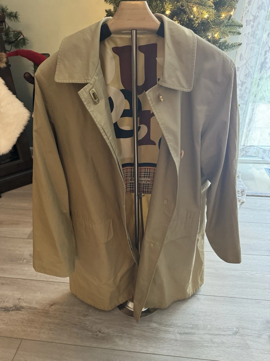vintage burberry trench coat products for sale | eBay