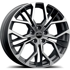 Cerchi in lega GMP MATISSE 15" 6J 4x100 ET 38 73.1 MATT ANTHRACITE DIAMOND