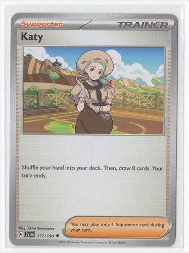 Pokemon Scarlet & Violet 177/198 Katy - Picture 1 of 1