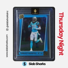 2021 PANINI CLEARLY DONRUSS #67 TERRACE MARSHALL JR. RC ROOKIE