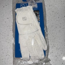 SSG Grand Prix White 6 Women&rsquo;s Horseback Riding Gloves