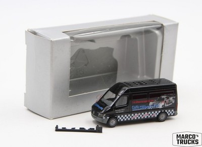 Herpa MB Mercedes Sprinter T1N Kasten  Cafe Silberpfeil Salzufer'' 1:87 /H17885