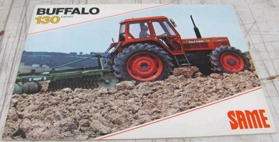 1980 SAME Buffalo 130 Export Tractor Sales Brochure 308.1092.3.1/10