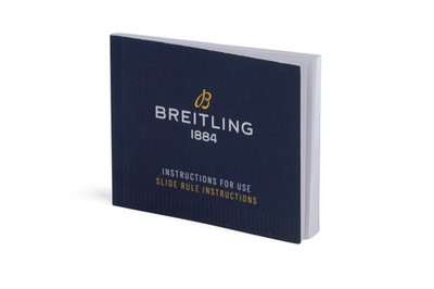 Breitling Slide Rule Instructions Anleitung für den Rechenschieber Heft Booklet