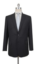 6900 Brioni Dark Gray Wool Solid Suit - 52/62 - BR572512