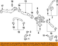 SUBARU OEM 19-23 Crosstrek Cooling Hoses Pipes-Thermo Valve 21319AA010