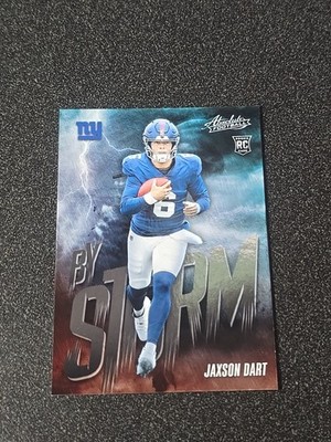 2025 Panini Absolute By Storm Jaxon Dart RC No.7 New York Giants