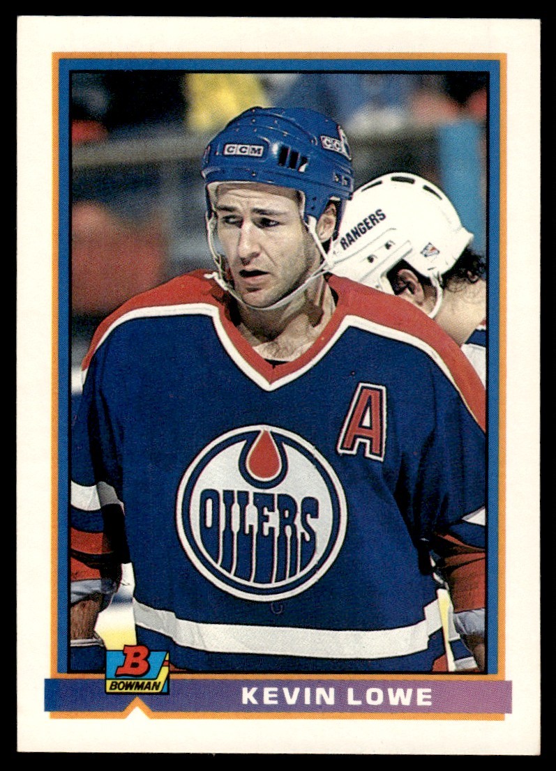 1991-92 Bowman Kevin Lowe Edmonton Oilers #115