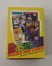 1989 Donruss Baseball Wax Box 36 Factory Sealed Packs Possible Griffey Jr.Rookie