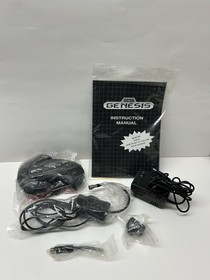 Sega Genesis Console Fighting System In Box With Streets Of Rage 2 Complete  