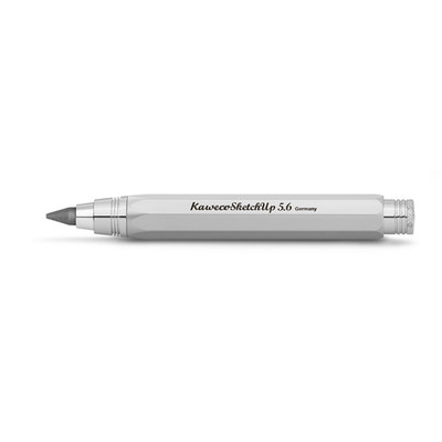 Kaweco SKETCH UP Clutch Pencil 5.6 mm 5B, Satin Chrome with Lead Refill