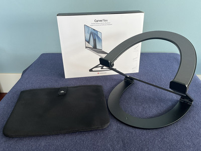 Twelve South Curve Flex for Laptops and MacBook Flexible Desktop Stand - Black