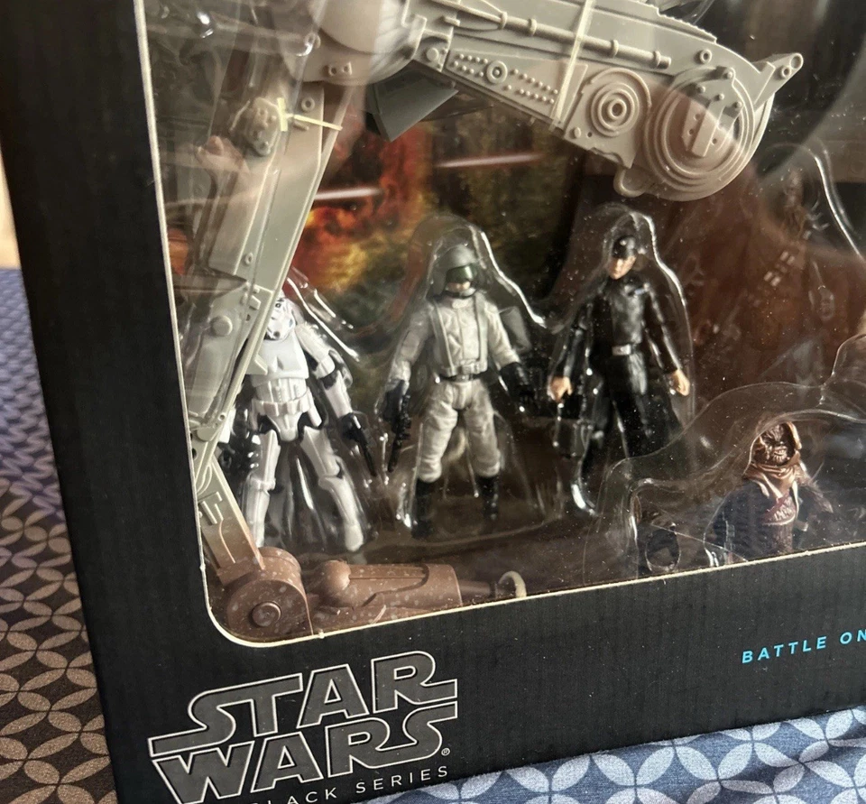 Sellado Nuevo 2014 Serie Negra Star Wars El Retorno del Jedi Batalla en Endor ToysRU Foto 3 de 4