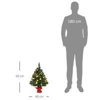 Sonnenh KüNstlicher Weihnachtsbaum 60 Cm GrüN Led