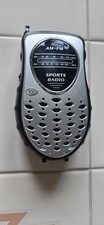 Durabrand Sports Radio AM/FM PR-355 Handheld Portable w/Built-In Speaker