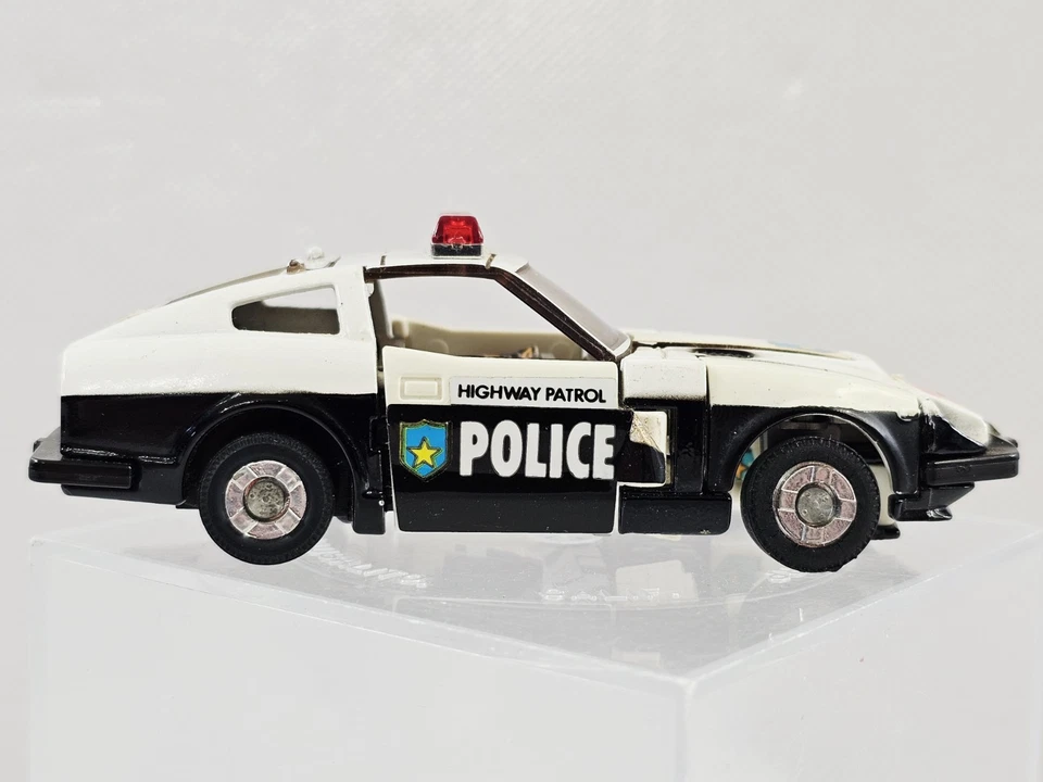 Transformers G1 Prowl 1982 Japan Takara Police Highway Patrol Datsun 280Z Vtg - Image 4 of 4