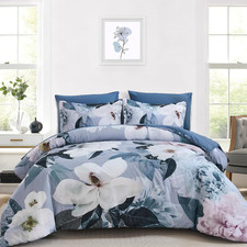 Queen Size Comforter Set 7 Pieces, Bed in a Bag Soft Microfiber Bedding, Luxury