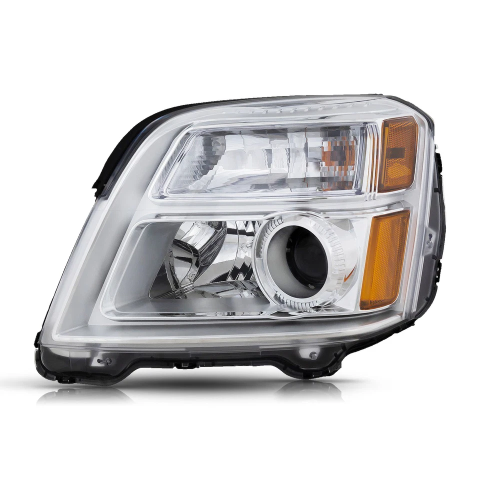 Halogen Headlight For 2016-2017 GMC Terrain SL SLE SLT with Bulb Left+Right Pair Foto 3 de 4
