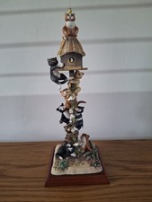 Comic & Curious Cats "Birds Eye View." Limited edition. Border Fine Arts